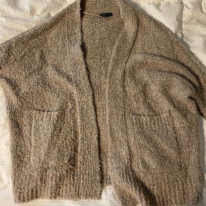 Kendall & Kylie Oatmeal Chunky Cardigan
